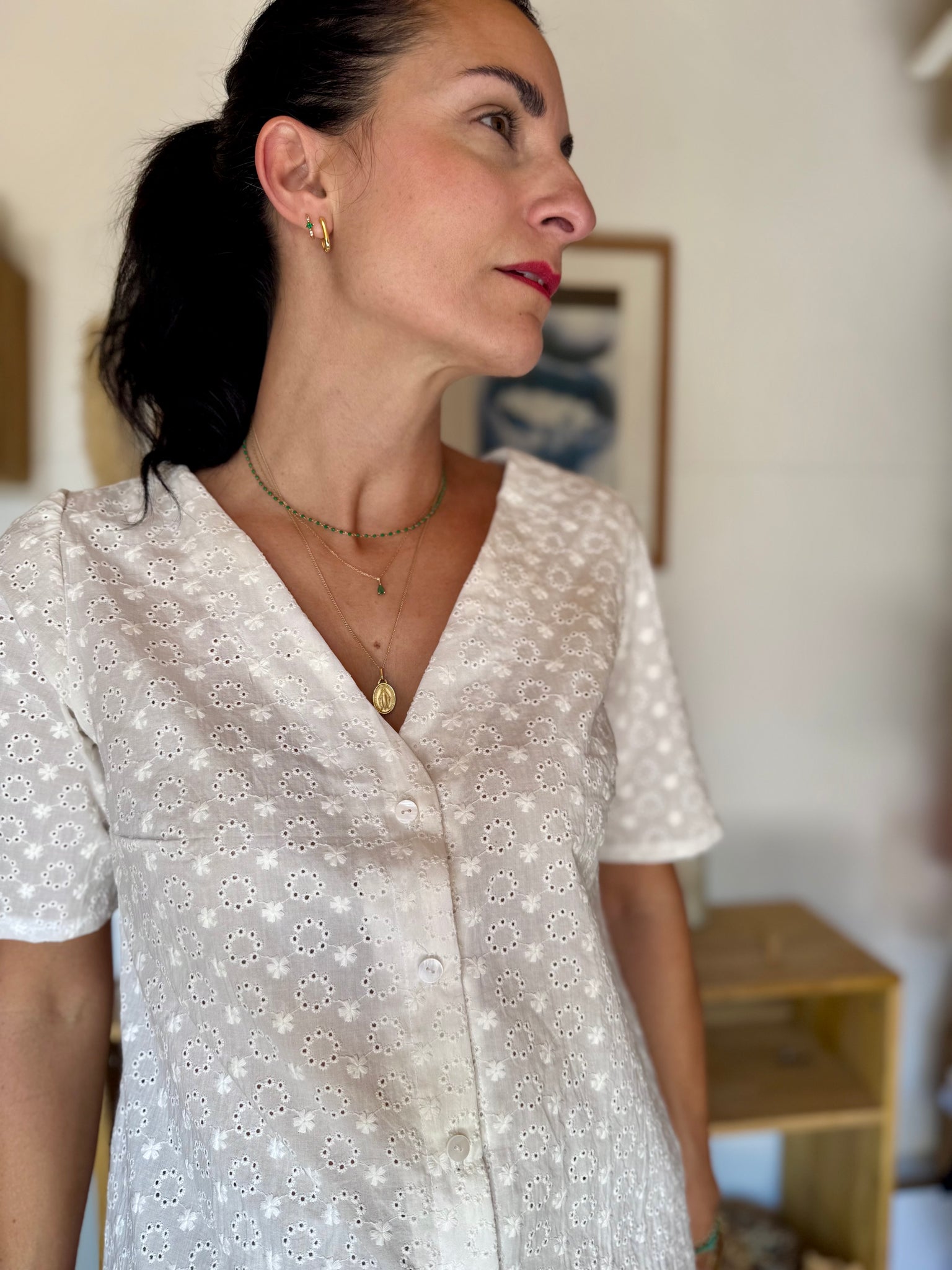Blouse Ombeline broderie