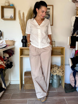 Blouse Ombeline broderie