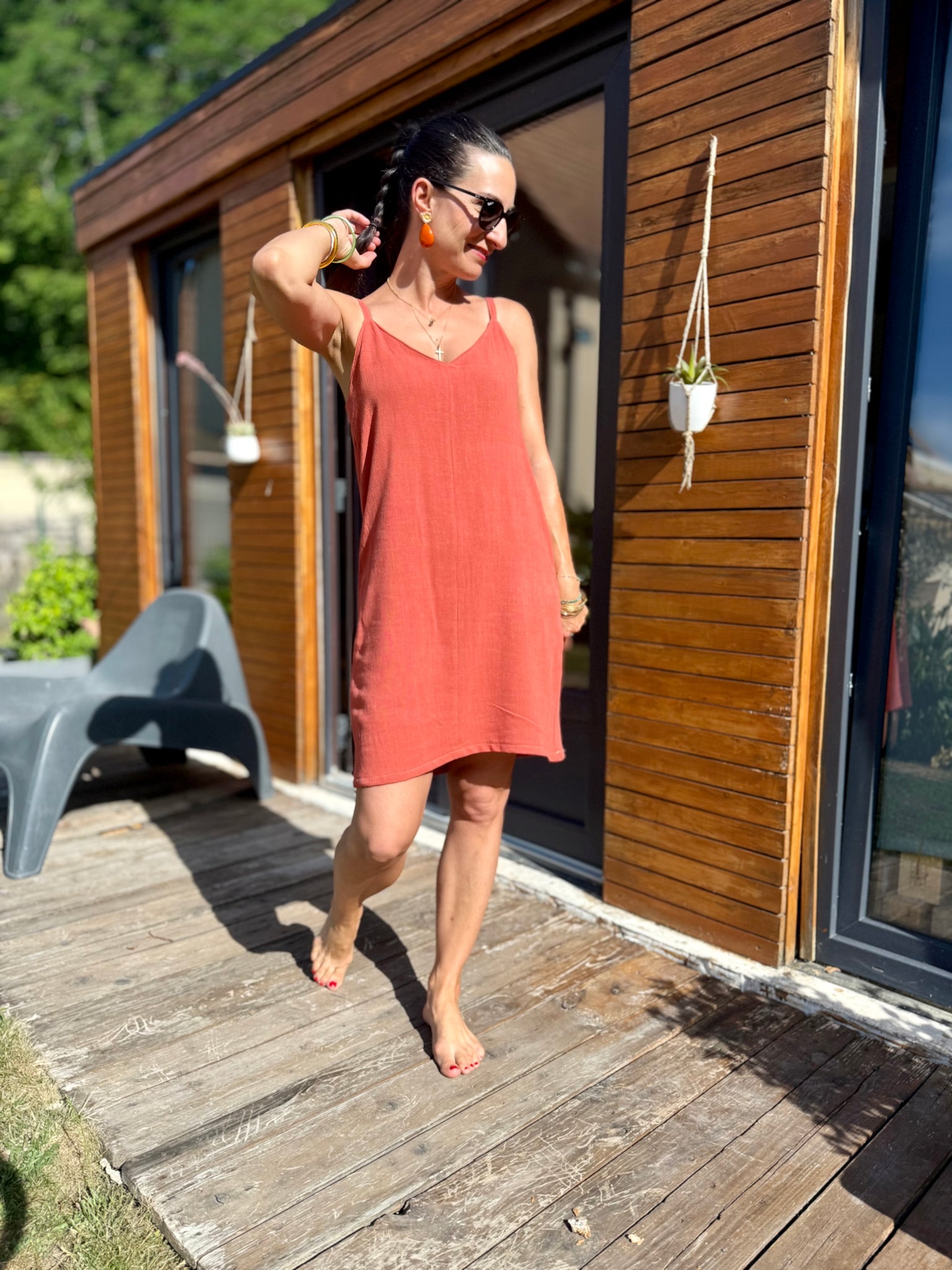 Robe Elsa courte