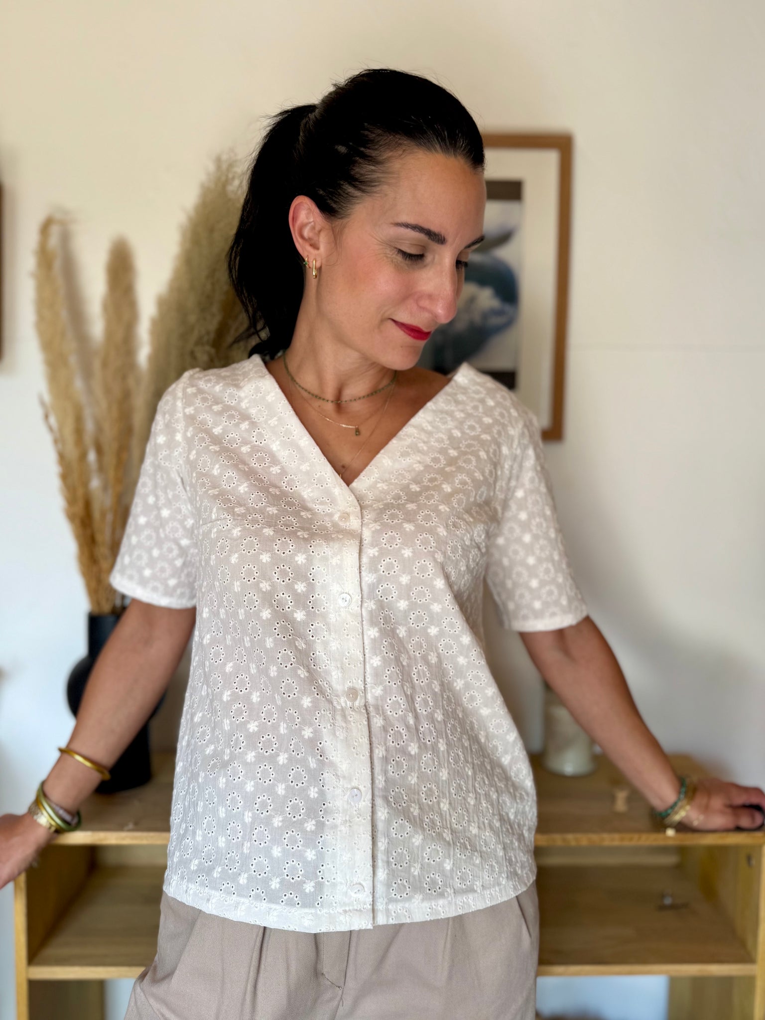 Blouse Ombeline broderie