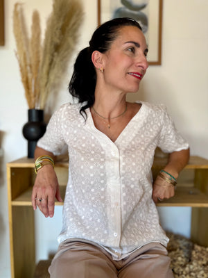 Blouse Ombeline broderie