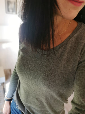 Tee-shirt Méline gris chiné